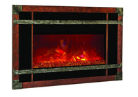 Thumbnail for Amantii Blacksmith style steel overlay only for INSERT-30-4026 Electric Fireplace Amantii 
