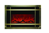 Thumbnail for Amantii Blacksmith style steel overlay only for INSERT-30-4026 Electric Fireplace Amantii 