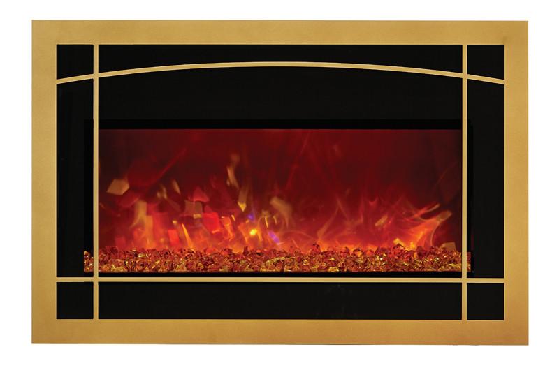 Amantii Mason style Door w/ Screen for INSERT-30-4026 Electric Fireplace Amantii 