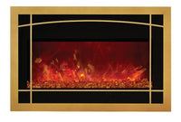 Thumbnail for Amantii Arbor style door w/ Screen for INSERT-30-4026 Electric Fireplace Amantii 