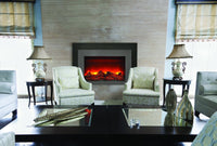 Thumbnail for Amantii Steel overlay for INS-FM-30 Electric Fireplace Amantii 