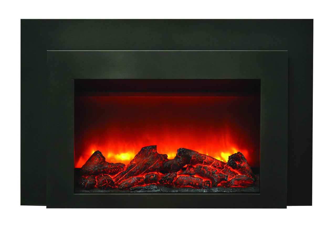 Amantii Steel overlay for INS-FM-30 Electric Fireplace Amantii 