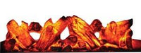 Thumbnail for Amantii Medium Insert w/ blk gls surround, log set and 3 colors of media Electric Fireplace Amantii 