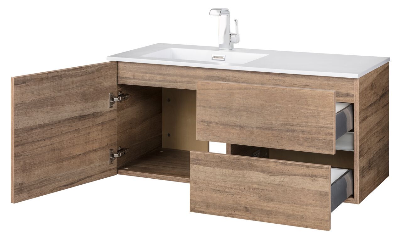 Beachwood Collection 42" Wall Mount Modern Bathroom Vanity - Shanshu By Cutler Cutler Kitchen & Bath Vanity 