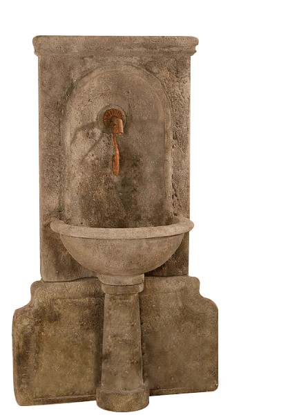 Imperia Antica Wall Outdoor Cast Stone Garden Fountain For Spout Fountain Tuscan 