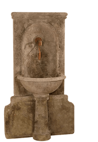 Thumbnail for Imperia Antica Wall Outdoor Cast Stone Garden Fountain For Spout Fountain Tuscan 