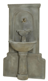 Thumbnail for Imperia Wall Outdoor Cast Stone Garden Fountain For Spout Fountain Tuscan 