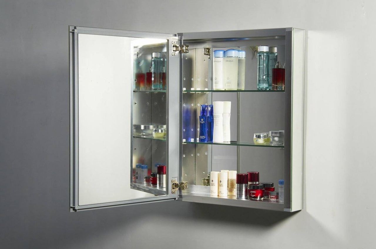 Virtu USA Confiant 20" Medicine Cabinet in Mirror Medicine Cabinet Virtu USA 