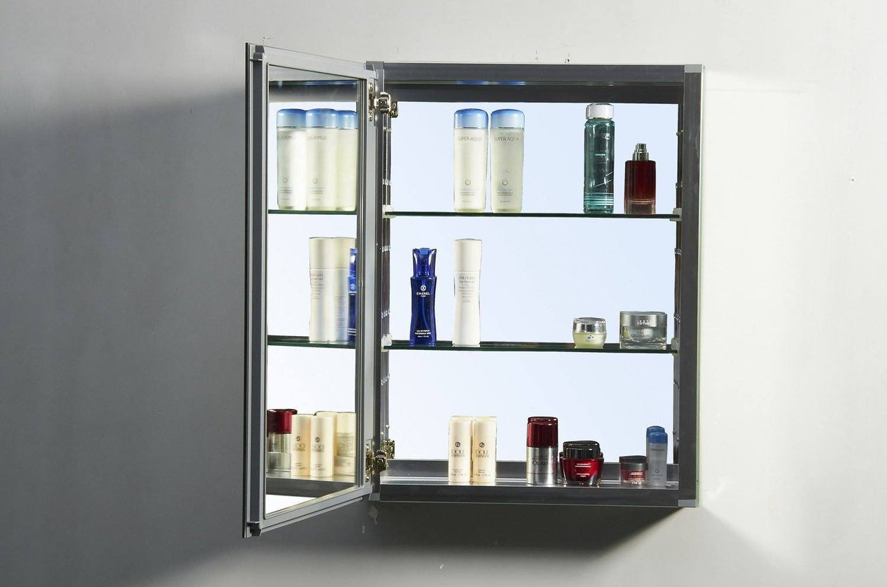 Virtu USA Confiant 20" Medicine Cabinet in Mirror Medicine Cabinet Virtu USA 