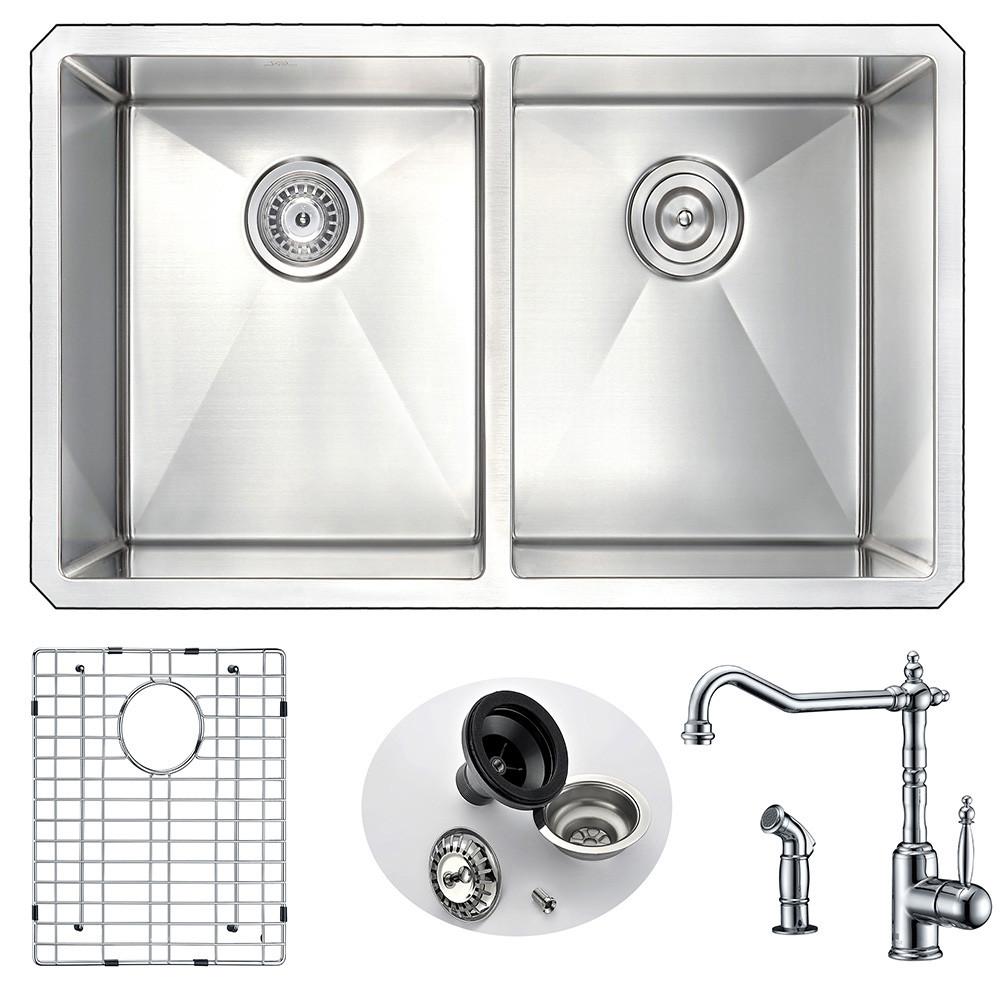 ANZZI VANGUARD Series K32192A-037 Kitchen Sink Kitchen Sink ANZZI 