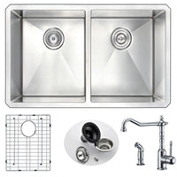 Thumbnail for ANZZI VANGUARD Series K32192A-037 Kitchen Sink Kitchen Sink ANZZI 