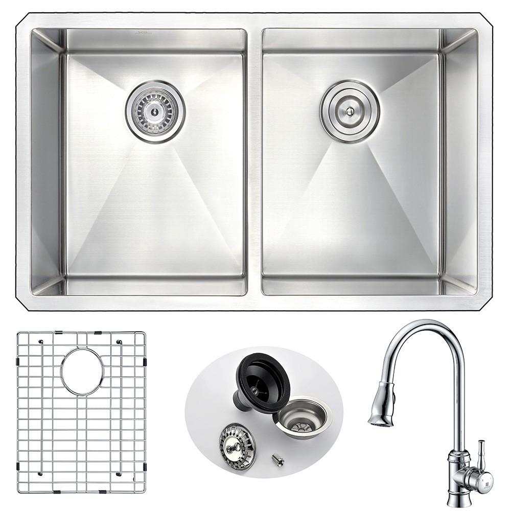 ANZZI VANGUARD Series K32192A-044 Kitchen Sink Kitchen Sink ANZZI 