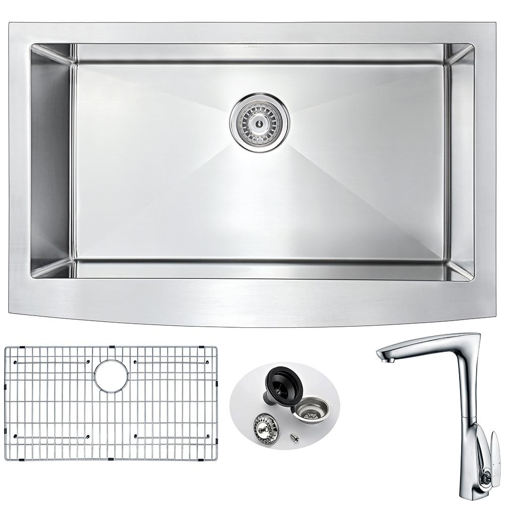 ANZZI ELYSIAN Series K33201A-034 Kitchen Sink Kitchen Sink ANZZI 