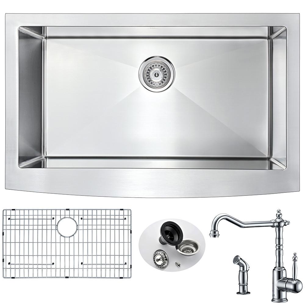 ANZZI ELYSIAN Series K33201A-037 Kitchen Sink Kitchen Sink ANZZI 