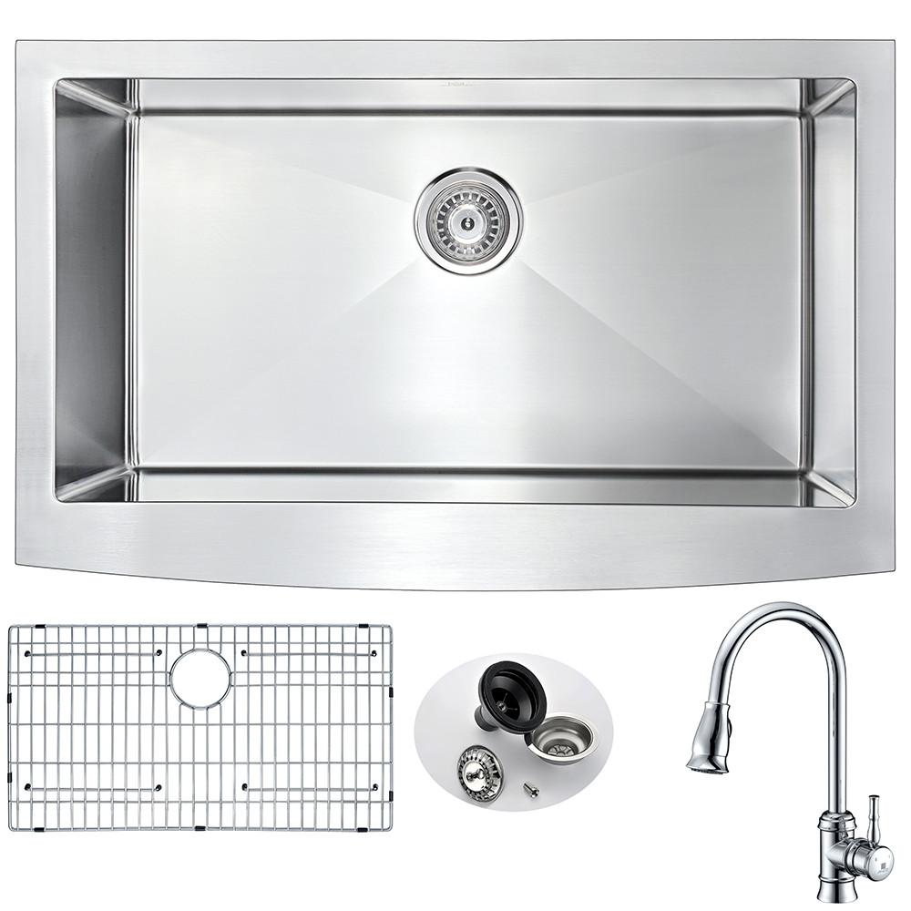 ANZZI ELYSIAN Series K33201A-044 Kitchen Sink Kitchen Sink ANZZI 