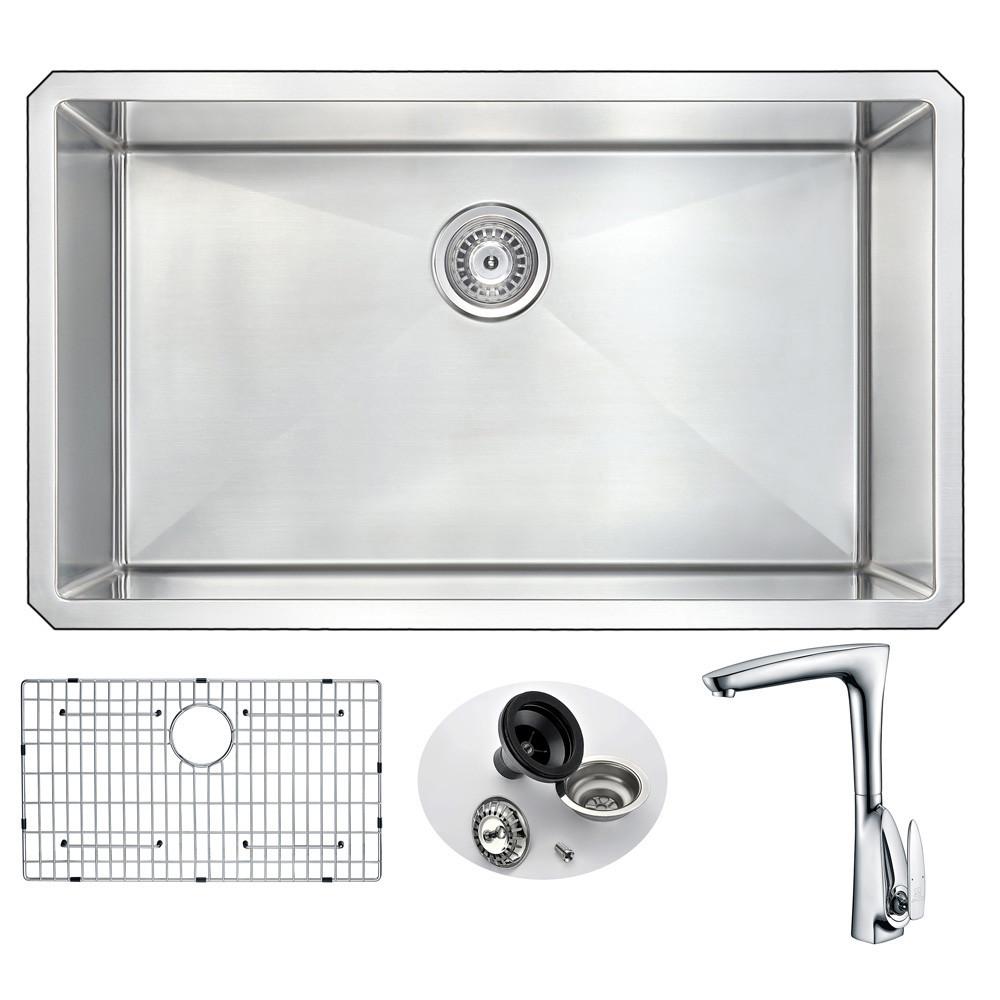 ANZZI VANGUARD Series KAZ3219-034 Kitchen Sink Kitchen Sink ANZZI 
