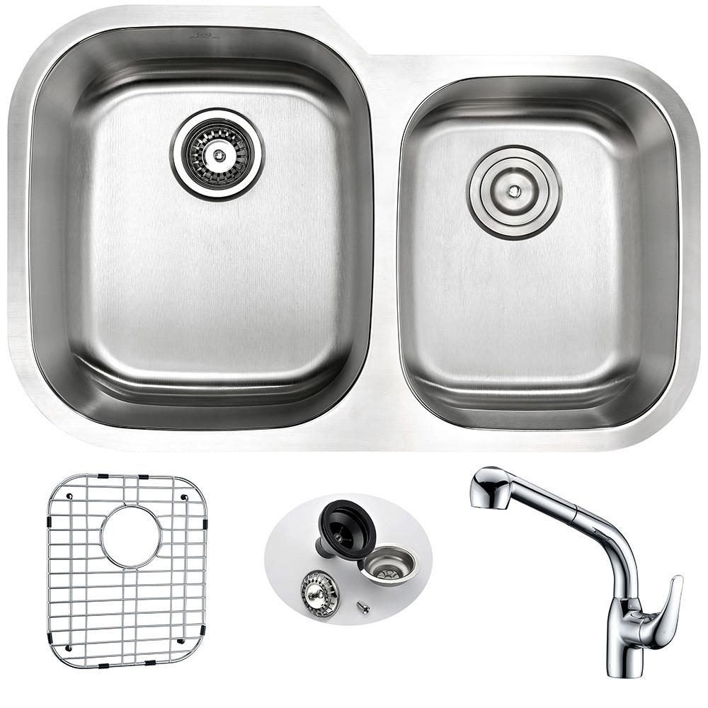 ANZZI MOORE Series KAZ3220-040 Kitchen Sink Kitchen Sink ANZZI 