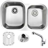 Thumbnail for ANZZI MOORE Series KAZ3220-040 Kitchen Sink Kitchen Sink ANZZI 