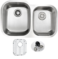 Thumbnail for ANZZI MOORE Series KAZ3220-040 Kitchen Sink Kitchen Sink ANZZI 