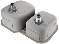 Thumbnail for ANZZI MOORE Series KAZ3220-044 Kitchen Sink Kitchen Sink ANZZI 