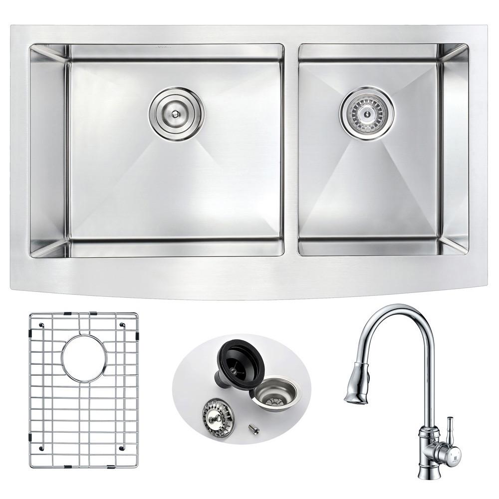 ANZZI ELYSIAN Series KAZ3320-044 Kitchen Sink Kitchen Sink ANZZI 