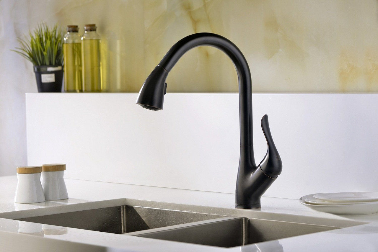 ANZZI Accent Series KF-AZ031ORB Kitchen Faucet Kitchen Faucet ANZZI 