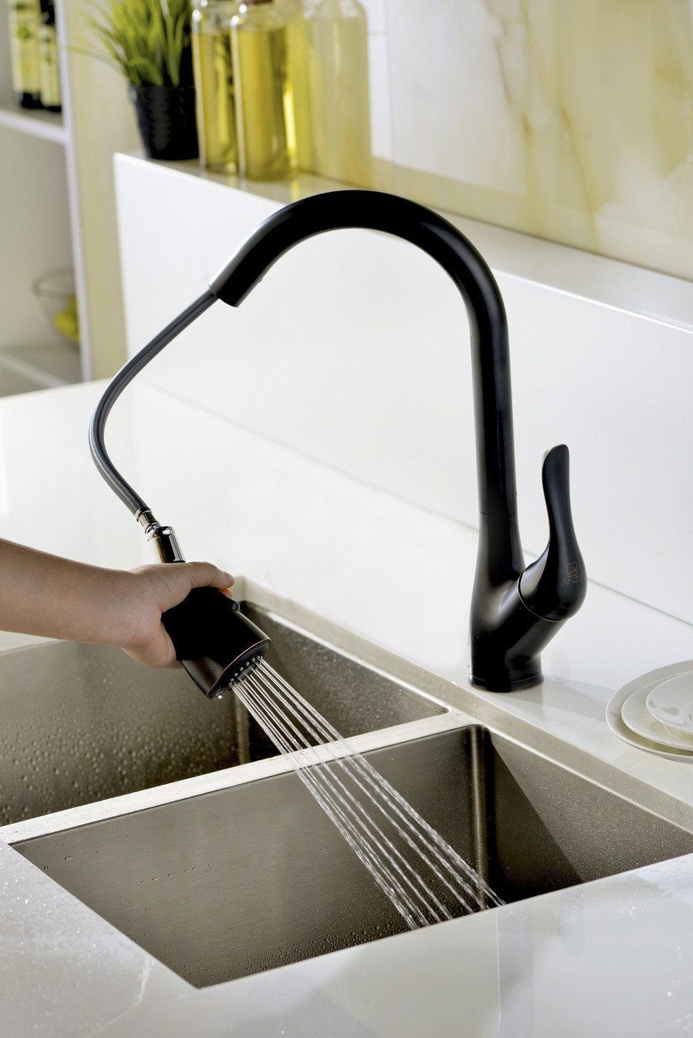 ANZZI Accent Series KF-AZ031ORB Kitchen Faucet Kitchen Faucet ANZZI 