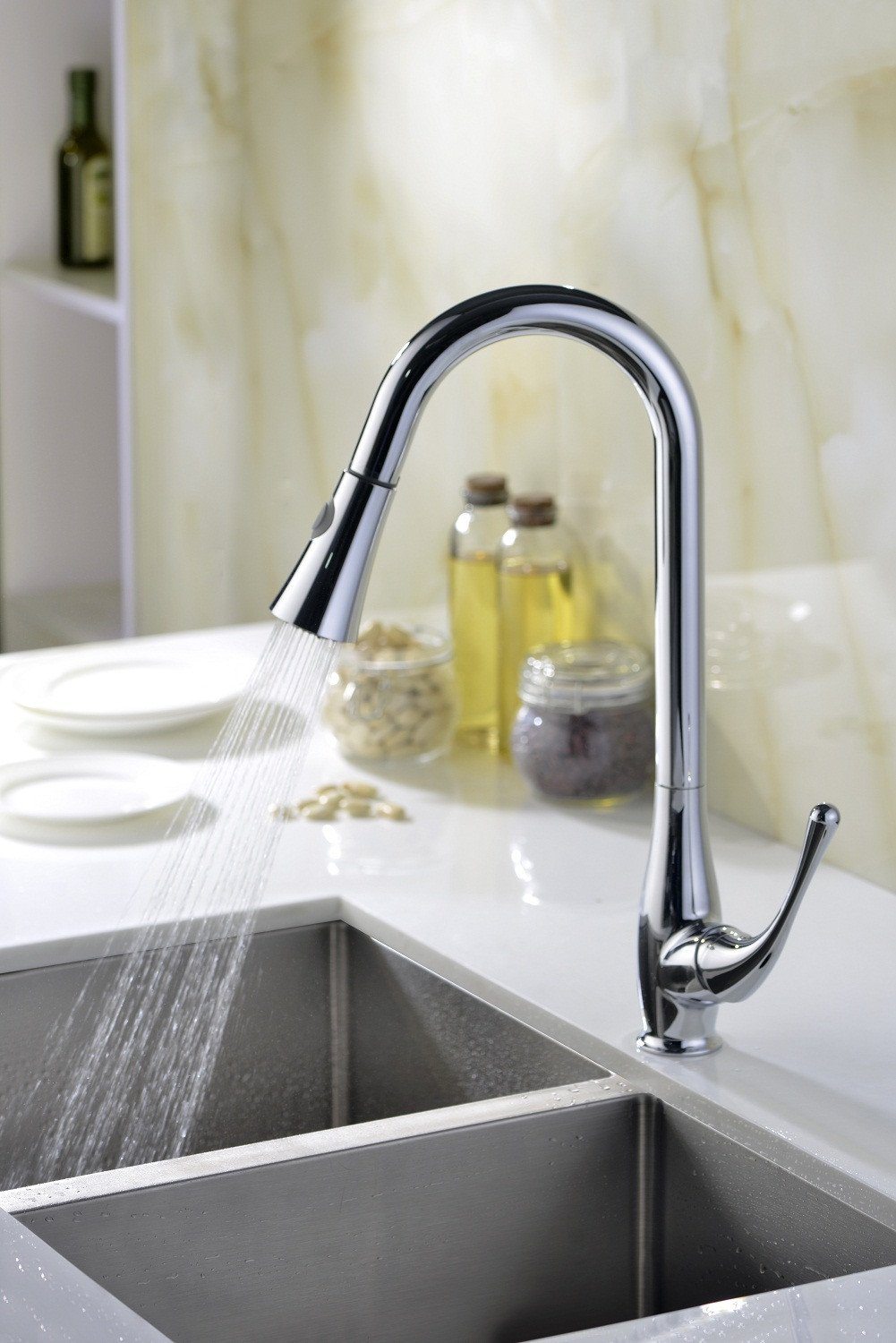 ANZZI Singer KF-AZ041 Kitchen Faucet Kitchen Faucet ANZZI 