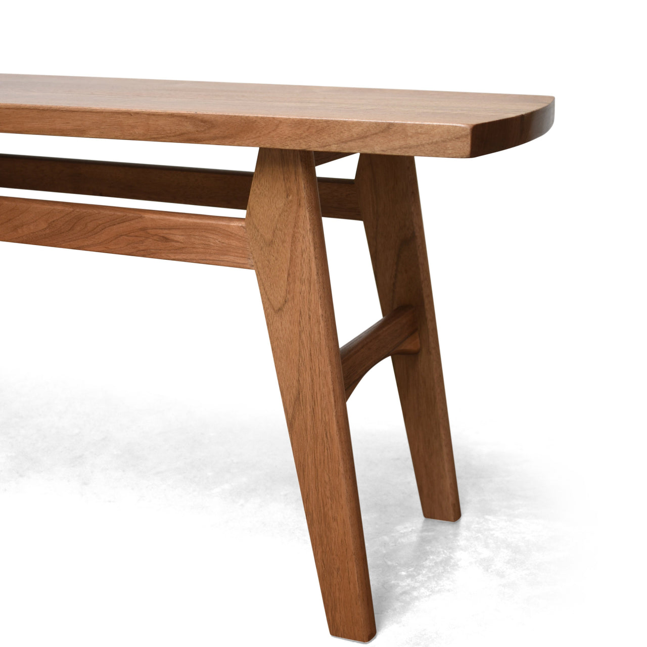 Kobe Bench, Natural Walnut Bench Gingko 