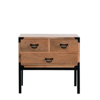 Thumbnail for Kobe End Table End Table Gingko Light Walnut 