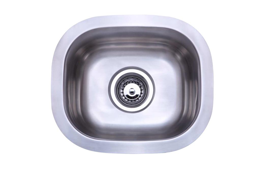 Gourmetier KU12106BN Undermount Single Bowl Kitchen Sink Kitchen Sink Kingston Brass Default Title 