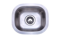 Thumbnail for Gourmetier KU12106BN Undermount Single Bowl Kitchen Sink Kitchen Sink Kingston Brass Default Title 