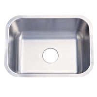 Thumbnail for Gourmetier KU23189BN Undermount Single Bowl Kitchen Sink Kitchen Sink Kingston Brass Default Title 