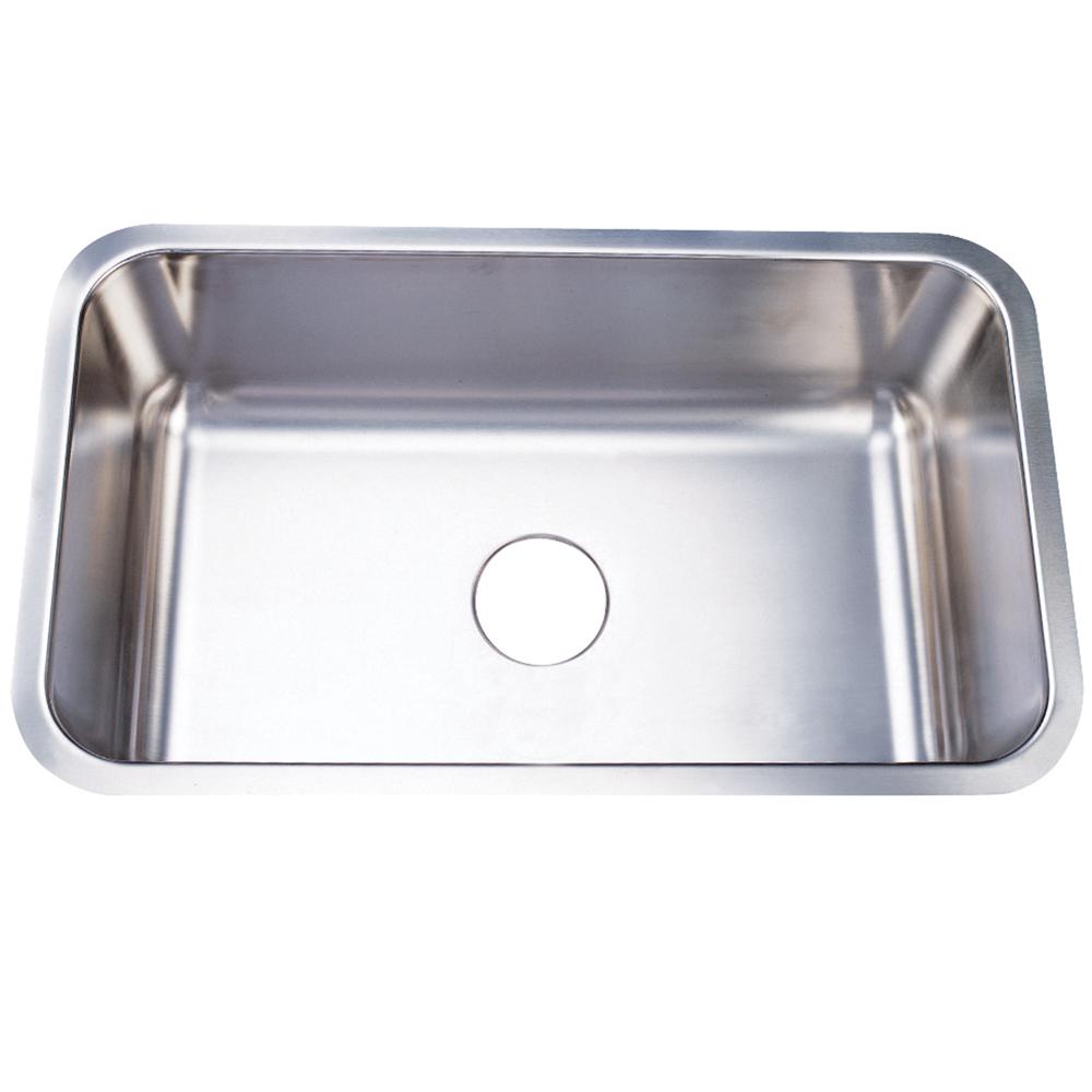 Gourmetier KU311810BN Undermount Single Bowl Kitchen Sink Kitchen Sink Kingston Brass Default Title 