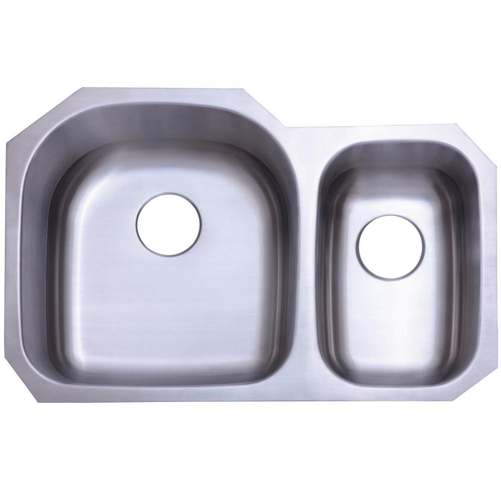 Kingston Brass KU322097DBN Undermount Kitchen Sink , Brushed Stainless Steel Kitchen Sink Kingston Brass Default Title 