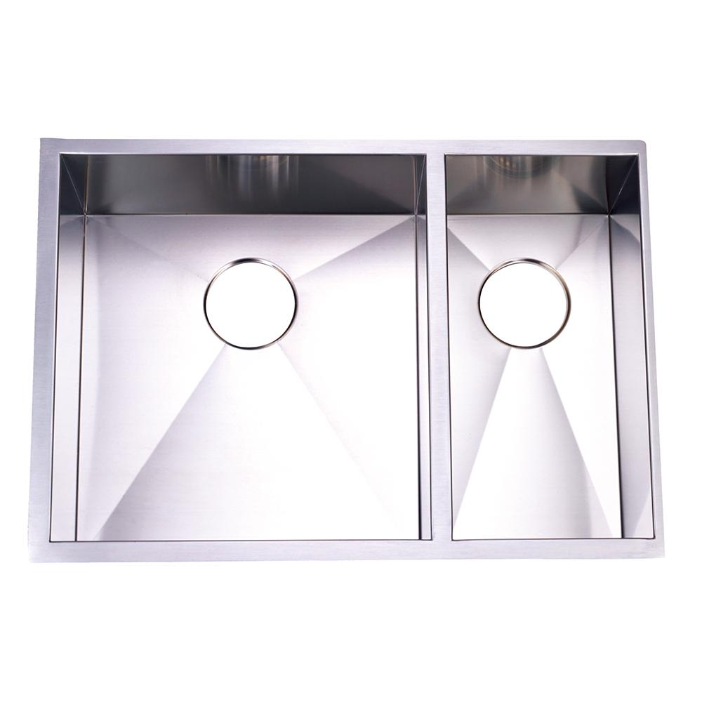 Gourmetier KUS292010DBNL Undermount Double Bowl Kitchen Sink Kitchen Sink Kingston Brass Default Title 