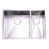 Thumbnail for Gourmetier KUS292010DBNL Undermount Double Bowl Kitchen Sink Kitchen Sink Kingston Brass Default Title 