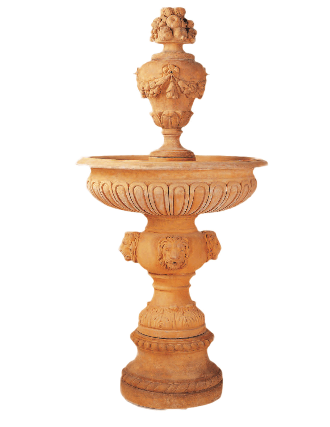 Kensington Cast Stone Outdoor Garden Fountain With Spout Fountain Tuscan 