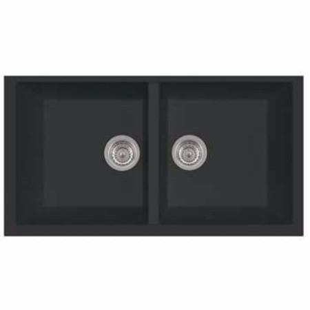 Latoscana AM8620ST Kitchen Sink in 70UG BLACK MATT Finish Kitchen Sinks Latoscana 