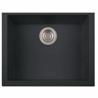 Thumbnail for Latoscana ON6010ST Kitchen Sink in 70UG BLACK MATT Finish Kitchen Sinks Latoscana 