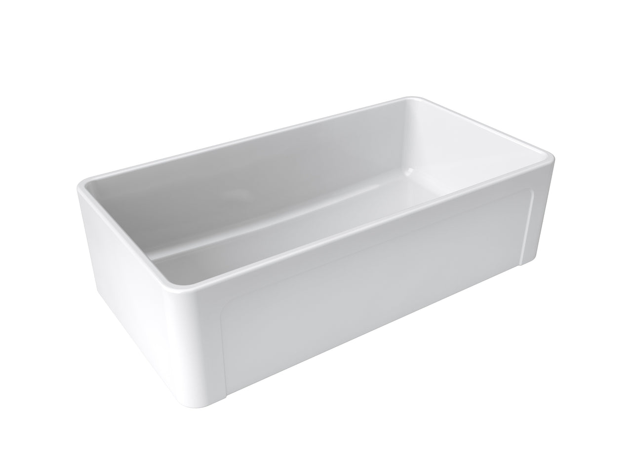 Latoscana 36" LTW3619W Farmhouse Kitchen Sink FIRECLAY Finish Kitchen Sinks Latoscana 