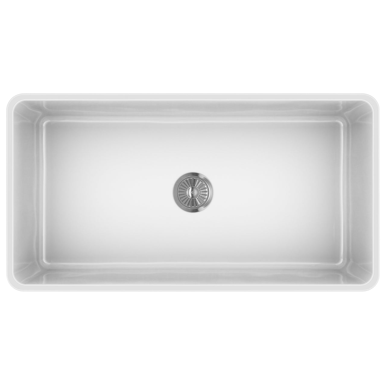 Latoscana 36" LTW3619W Farmhouse Kitchen Sink FIRECLAY Finish Kitchen Sinks Latoscana 