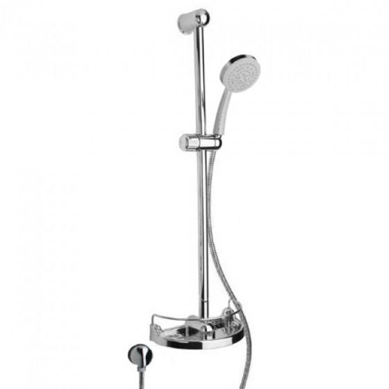 Latoscana Water Harmony 30" slide bar kit in a Chrome finish bathtub and showerhead faucet systems Latoscana 