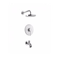 Thumbnail for Latoscana Elba Pressure Balance Valve Tub And Shower Set In A Chrome Finish bathtub and showerhead faucet systems Latoscana 