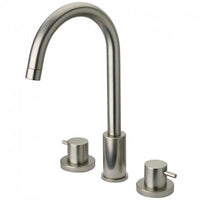 Thumbnail for Latoscana Elba Widespread Lavatory Faucet In A Brushed Nickel Finish touch on bathroom sink faucets Latoscana 