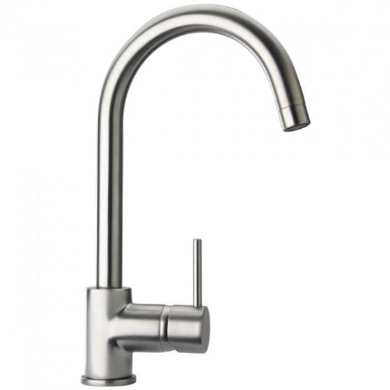 Latoscana Elba Single Handle Lavatory Faucet Faucet In A Brushed Nickel Finish touch on bathroom sink faucets Latoscana 