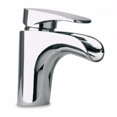 Latoscana Novello Watefall Single Lever Handle Lavatory Faucet In Chrome touch on bathroom sink faucets Latoscana 
