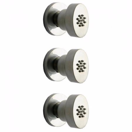 Latoscana Novello 3 Body Jets In Chrome bathroom fixture hardware parts Latoscana 