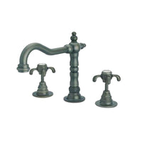 Thumbnail for Latoscana Ornellaia Roman Tub With Cross Handles In A Tuscan Bronze finish bathtub faucets Latoscana 