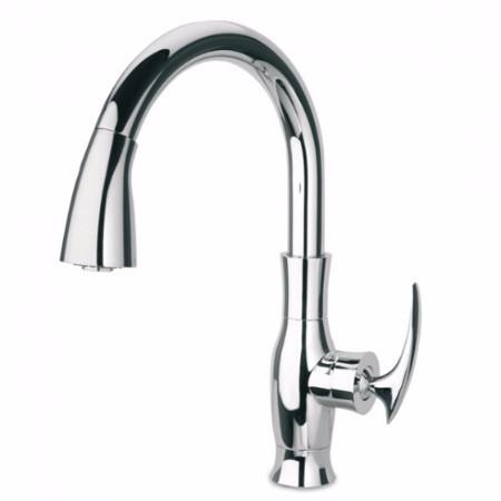 Latoscana FIPW591 Kitchen Faucet in Brushed Nickel Finish Kitchen faucet Latoscana 